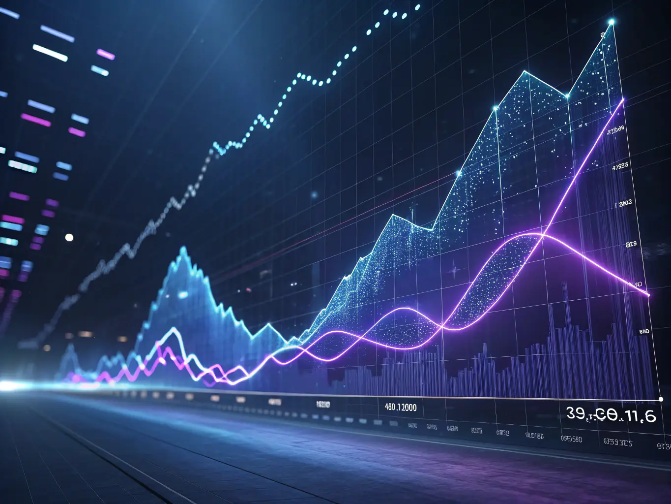 An image depicting a growth chart with an upward trend, symbolizing growth optimization and improved conversion rates.